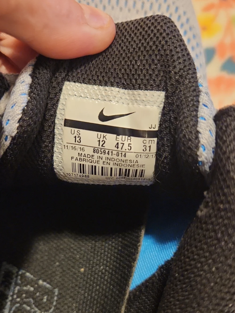 Nike Tailwind 8 Mens SZ 13